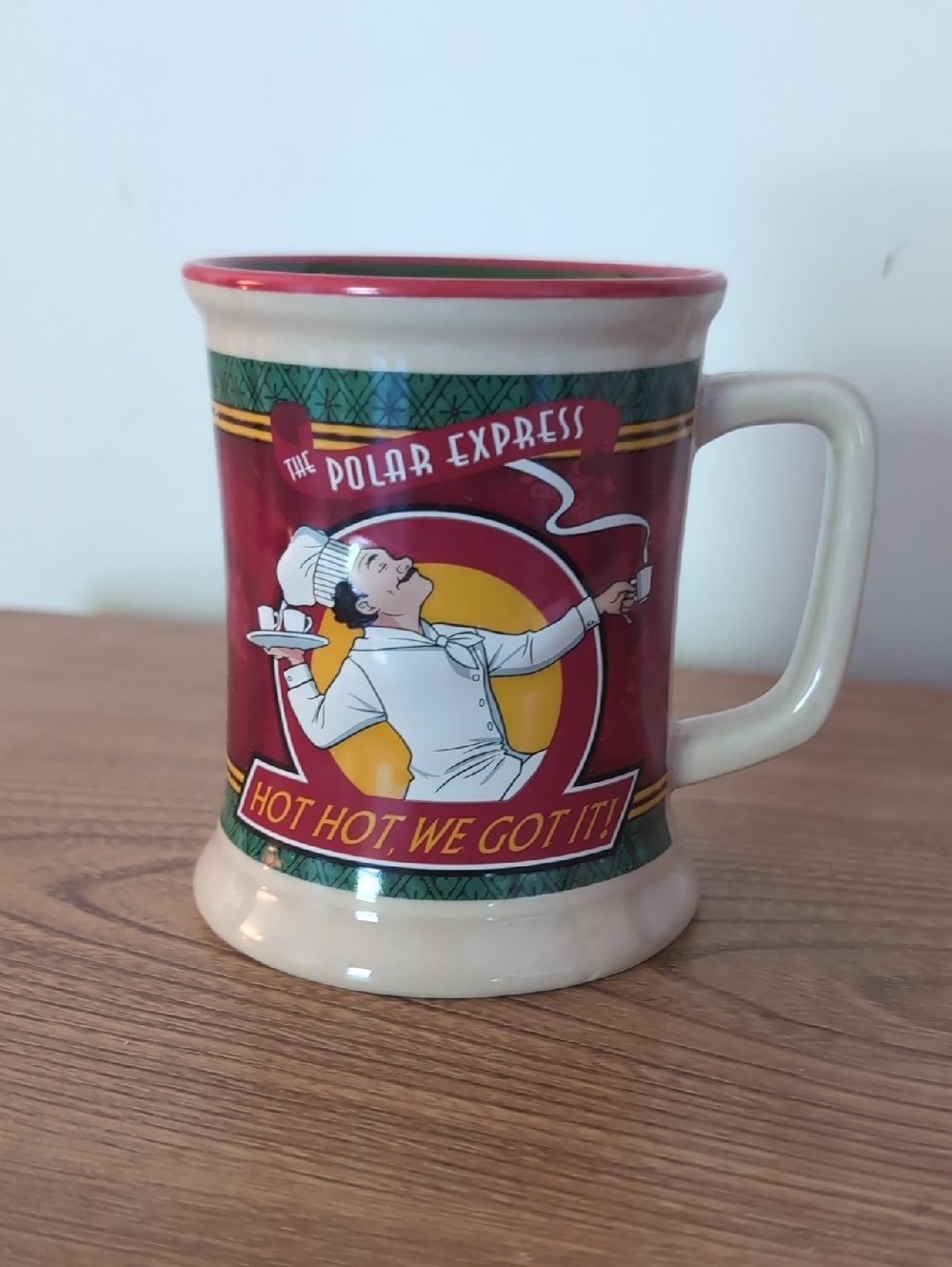 WARNER BROS. "The Polar Express" Embossed 3D Design Mug - 12 oz.